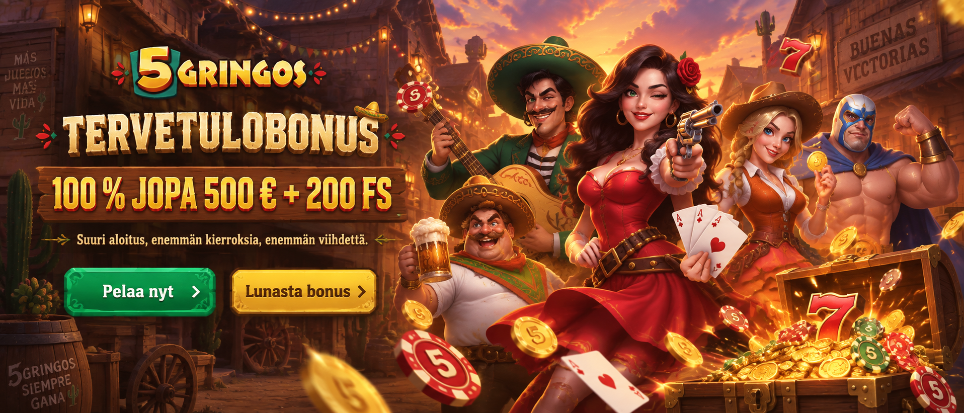 5 Gringos Casino